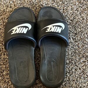 Nike Black Slide Sandals